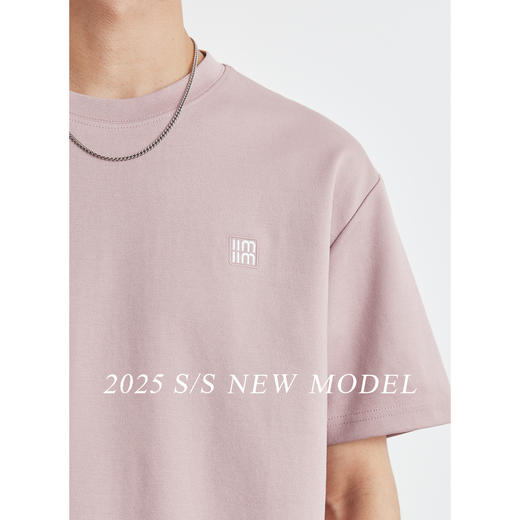 红览 210g重磅棉凉感短袖t恤男夏季新款透气速干冰丝体恤上衣5ZF-BL205 商品图2