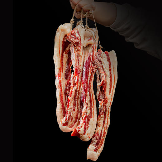 金字水晶风肉260g五花腊肉低温风干咸肉特色腊味咸甜味咸腊肉 商品图8