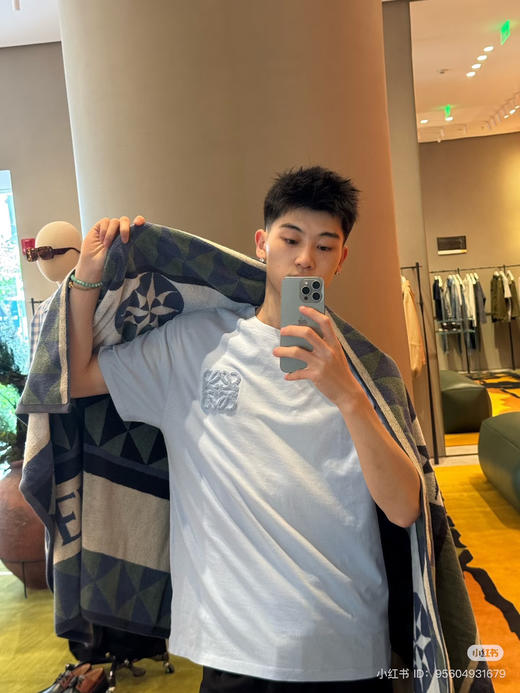 64-10 618极限特惠 独家圆正 lew 6069 毛巾绣男女同款tee 我穿M宽松合适 商品图7