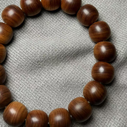 【青山特惠】12*13*17颗沉水级黑肉印度迈索尔正区老山檀手串 l6 商品图2