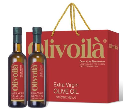 欧丽薇兰特级初榨橄榄油礼盒500ml*2（红标） 商品图0