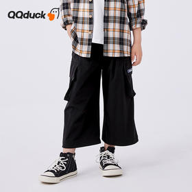 【120-165】【可可鸭】男童帅气百搭工装裤九分裤