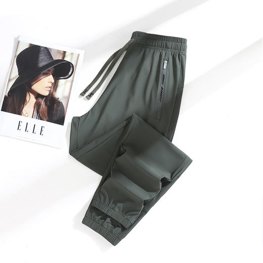 红览 夏季新款冰丝裤速干透气男女同款弹力柔软抗皱降温情侣防晒裤5ZF-2221 商品图3