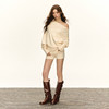 Ariseism 美式复古宽松针织上衣短裤套装女两件套 商品缩略图3