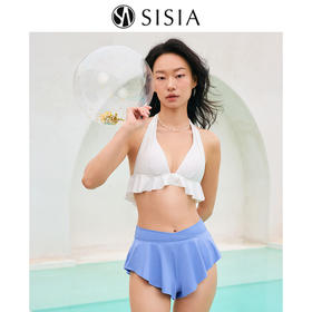 sisia泳衣女高级感2025新款显瘦性感纯欲绝美分体泳衣温泉比基尼SWB24-12A