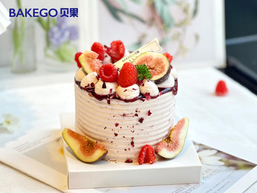 《满心欢喜》半糖奶油芝士蛋糕~减糖50% 商品图0