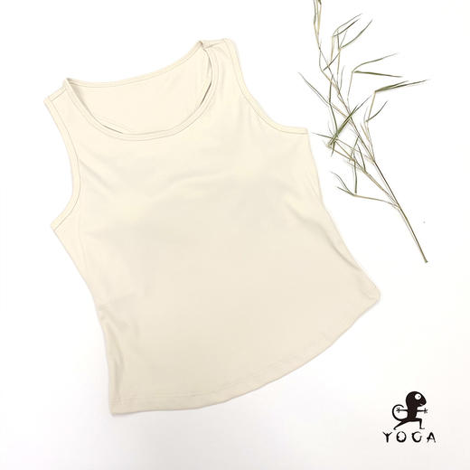 壁虎瑜伽【2506SY357】修身一体杯工字背背心（一体式胸垫）【5天发货】 商品图6