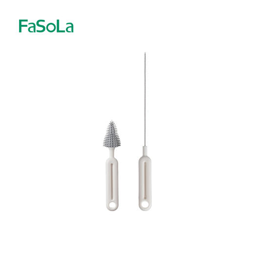 FaSoLa杯刷水杯清洗神器奶瓶保温杯清洁刷多功能长柄洗杯子专用刷 商品图5