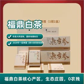 【胖*来同款供货商 5年陈化 蜜香枣香醇厚】正宗福鼎血统白茶 2020年一级寿眉 2盒装