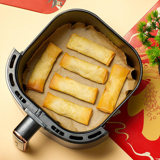 【中华老字号】张力生 手作烂糊肉丝炸春卷 240g*3 商品图3