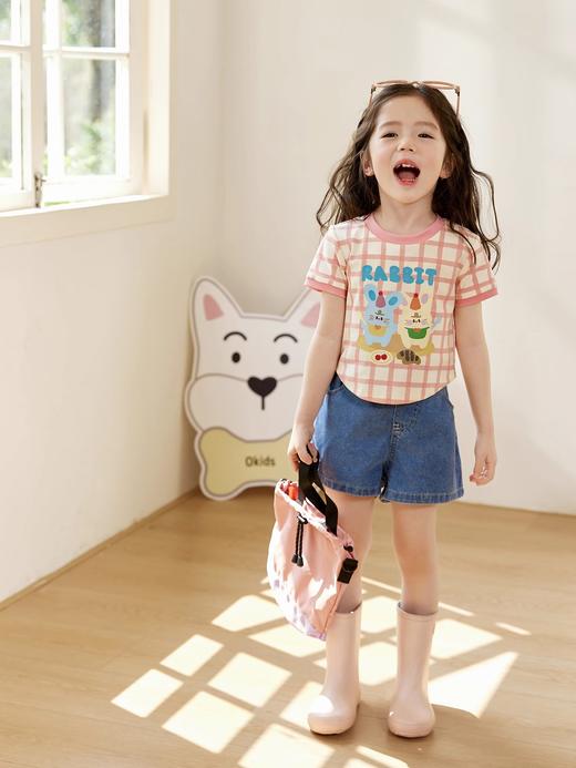 【爆单王💰39.9/3件】80-160码🌈儿童夏季新款卡通印花短袖T恤男女童洋气可爱上衣聚 商品图7