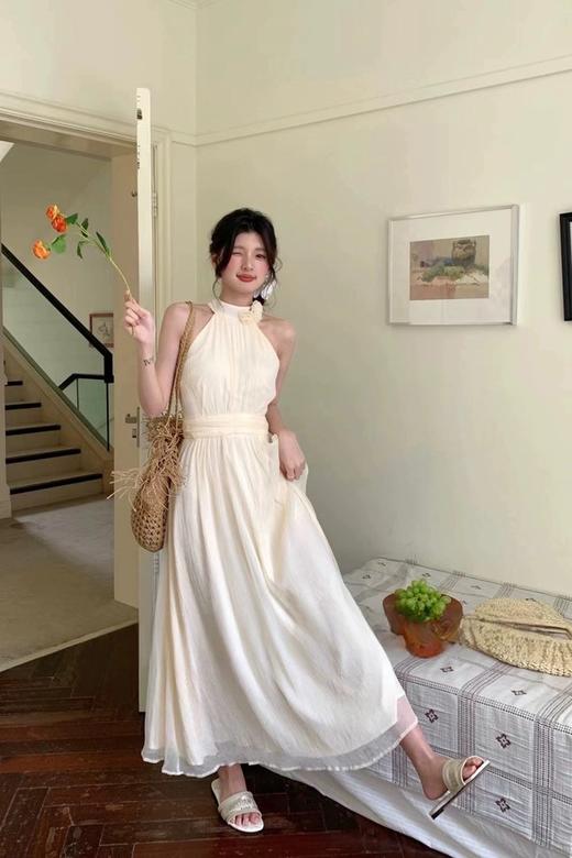 ELLA JADE 立体花朵挂脖绝美仙女长裙 20401 商品图1