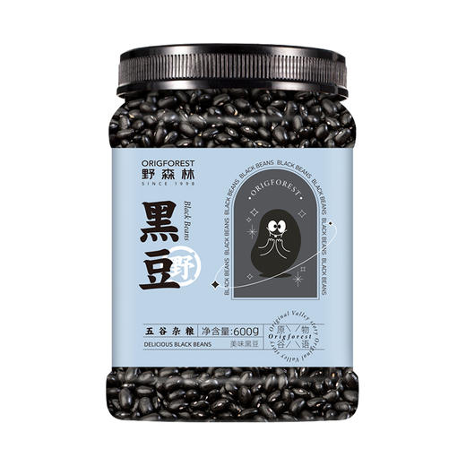 【野森林】罐装 黑豆 600g 商品图0