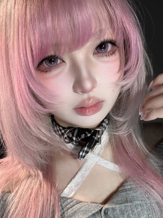 lillilly 月抛【粉茸花】14.5mm 商品图2