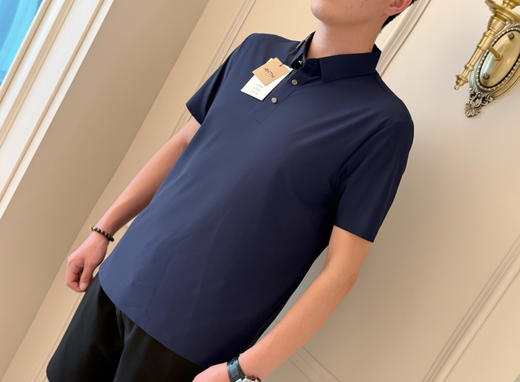 AH无敌超凉男士基础净版POLO衫 商品图2