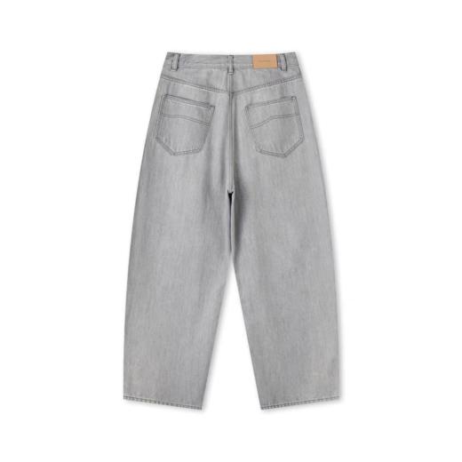 Evistub/E-5XCK490/丹宁水洗弯刀牛仔裤男夏 商品图1