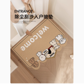 入户门地垫家用中式高级感入户大门口防滑脚垫子进门玄关耐脏地毯