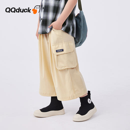 【120-165】【可可鸭】男童帅气百搭工装裤九分裤 商品图5