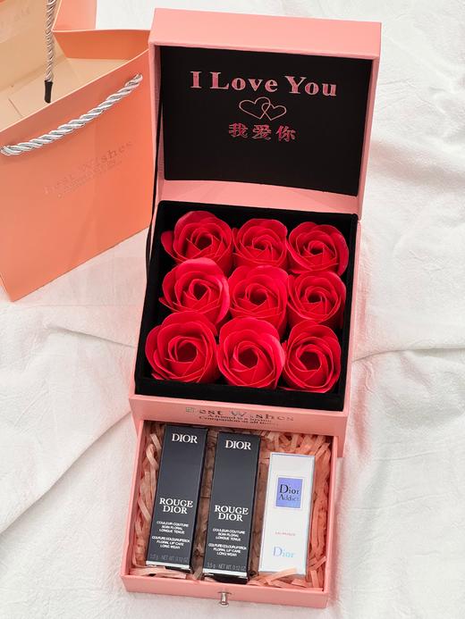 D060465表白神器！磁吸魅惑甜蜜玫瑰花抽屉礼盒 商品图0