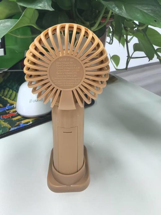 2025夏季新款卡通公仔桌面底座风扇（三档调速户外手持） 商品图6