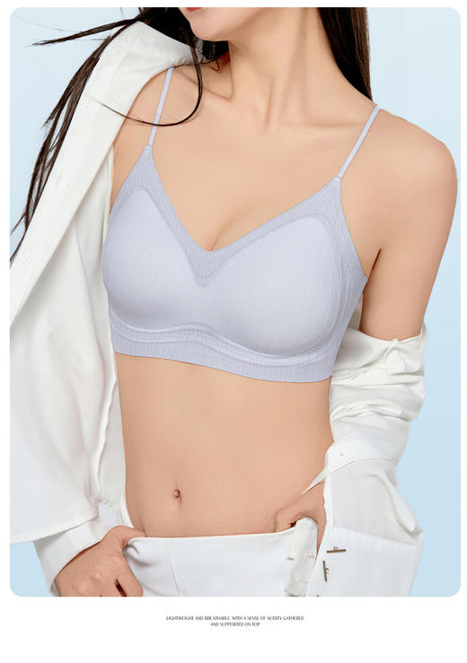 【第二件 0 元｜ 满2件 5 折】【通用杯】【秀黛】冰感透气细带背心粉底液内衣S5116601T【门店同款】 商品图6