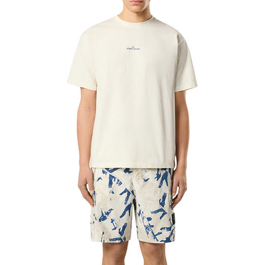 STONE ISLAND 石头岛 男士短袖T恤 K1S1521002RCS0153 商品图2