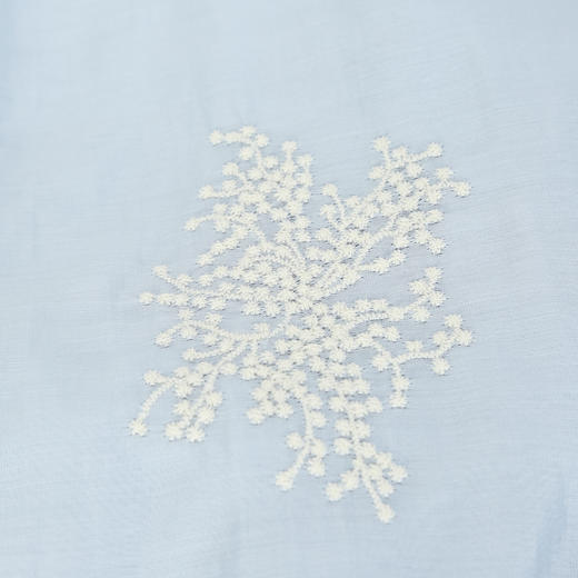 QF8A3斯尔丽25夏款优雅浪漫赫本风配编制腰带度假短袖连衣裙 商品图8