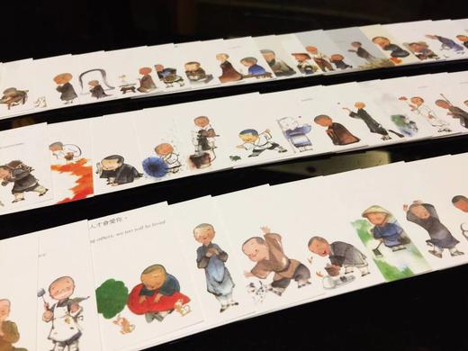 【静思书轩】妙用卡(小沙弥) 感恩祝福传心声 赠知音 商品图3