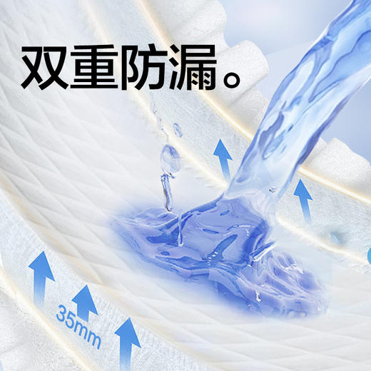 【安护士490*210纸尿片 单包】内置型成人纸尿片  36片/包 商品图3