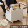厂家直销塑料桌下可移动书架带滑轮简约学生书本整理收纳箱 商品缩略图2