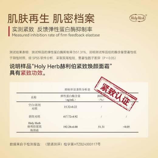 Holy Herb赫利伯紧致焕颜霜 商品图4