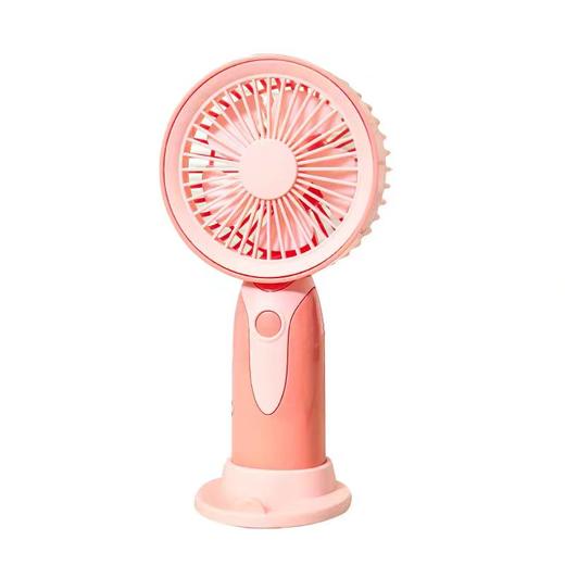 新款简约可拆卸锂电池手持小风扇三档调速 商品图4