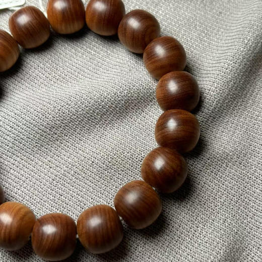 【青山特惠】12*13*17颗沉水级黑肉印度迈索尔正区老山檀手串 l6 商品图1