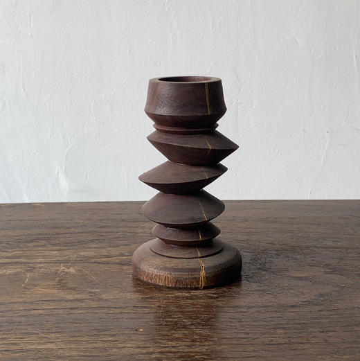 艺术家手作木制烛台 商品图1