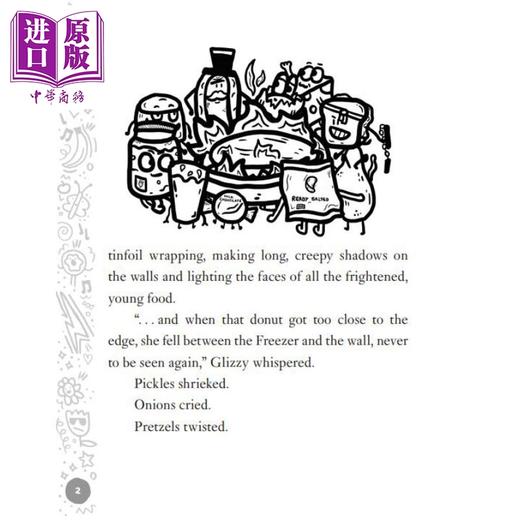 【中商原版】学乐桥梁章节书 粮食坏分子5 Bad Food 5 Night of the Living Bread 英文原版 儿童章节书小说进口童书小初文学 商品图3