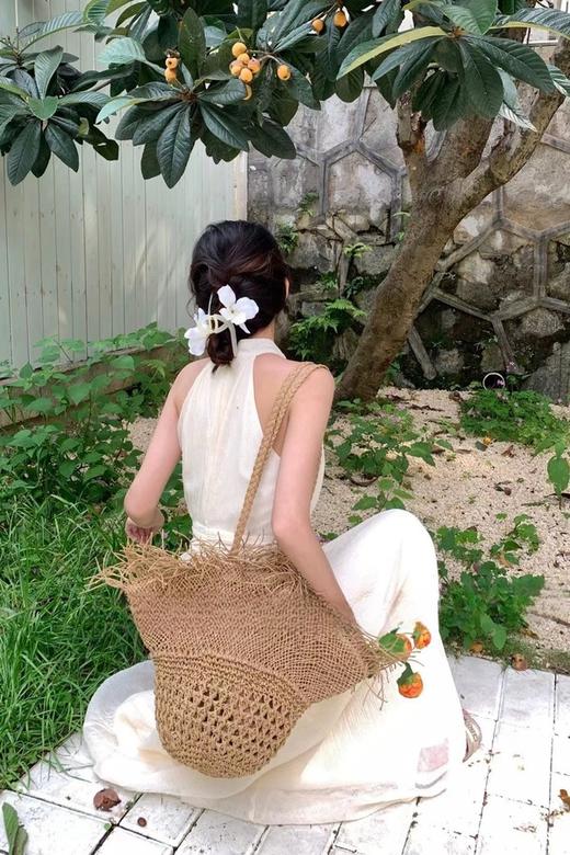 ELLA JADE 立体花朵挂脖绝美仙女长裙 20401 商品图8