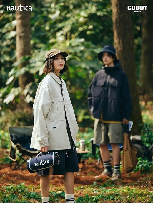 D060418日系中性户外山系男女同款工装风衬衫WW5137 商品图3