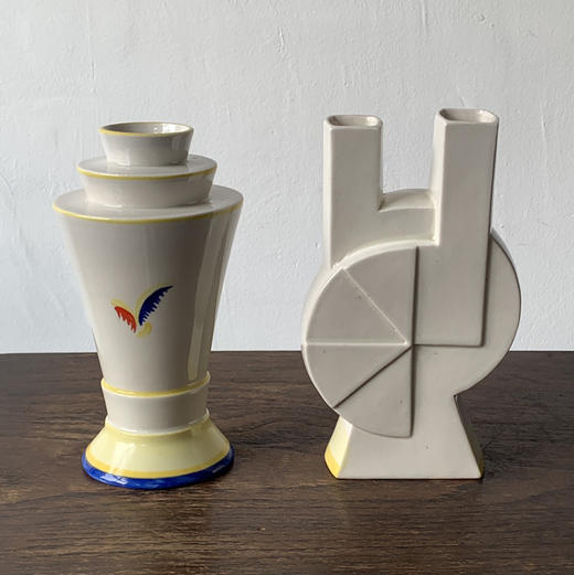 德国孟菲斯异形手绘花器一对2pcs 商品图2