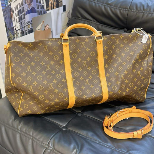 LV Keepall 老花 60 肩带款 斜挎包 商品图1