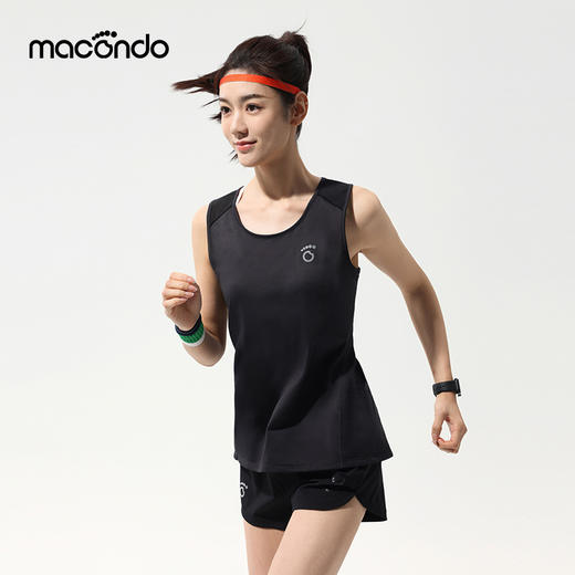 马孔多运动背心3代 男女款 吸湿速干 透气 跑步训练 夜跑反光 防磨背心 商品图4
