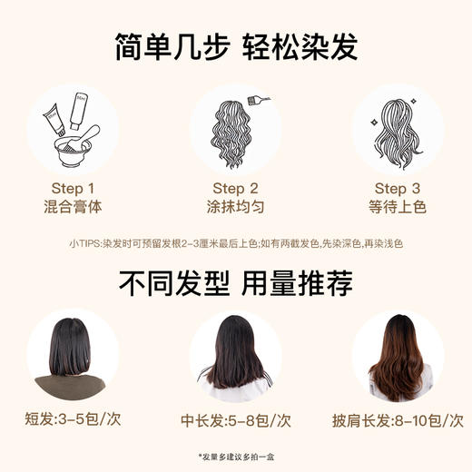 圣诗婷植物染发剂 植萃配方 简单几步 轻松染发 显色更年轻 商品图2