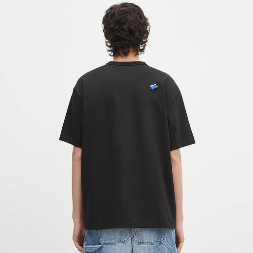 ADER ERROR 2025春夏新品 男士简约徽标字母印花宽松短袖T恤父亲节礼物 白色 BN42FYTS0104OW 商品图9