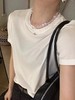 净版莱赛尔天丝羊毛短袖/仿天丝蝴蝶结短袖 商品缩略图4