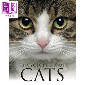 预售 【中商原版】猫类百科 Encyclopedia of Cats 英文原版 J Photopoulos 动物科普读物 猫咪品种百科