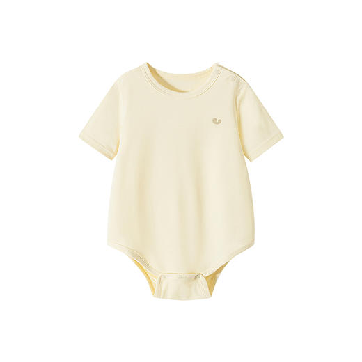 迷你巴拉新生婴儿爬服透气无痕不闷汗宝宝天丝莫代尔三角衣 商品图4