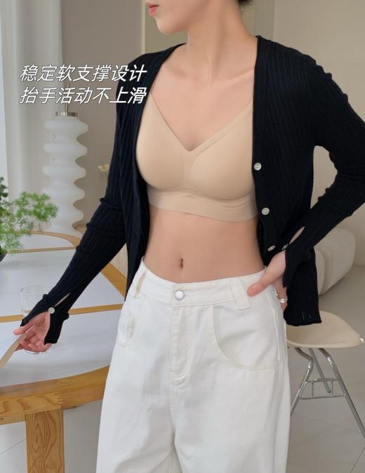 【白T必备的伴侣】U型美背内衣女隐形大露背小胸聚拢无痕夏季薄款无钢圈粉底液文胸。ry 商品图4
