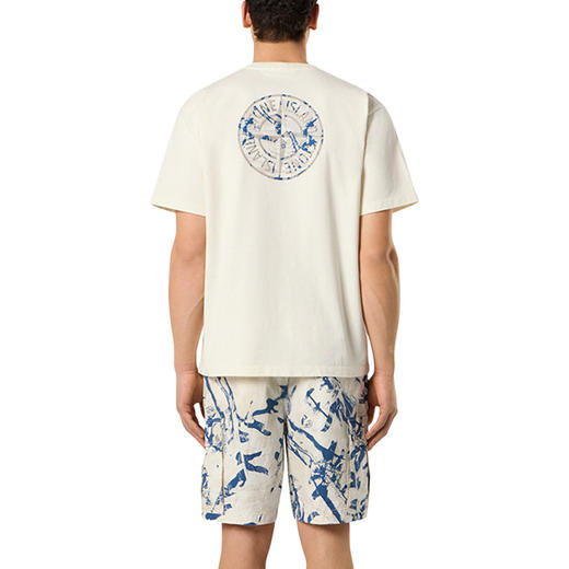 STONE ISLAND 石头岛 男士短袖T恤 K1S1521002RCS0153 商品图3