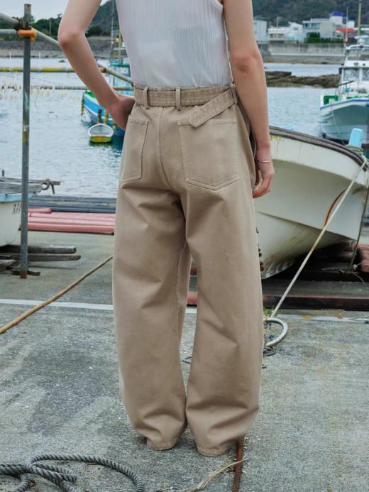 Evistub/E-5XCK487/剪裁扭骨弯刀长裤男夏 商品图1