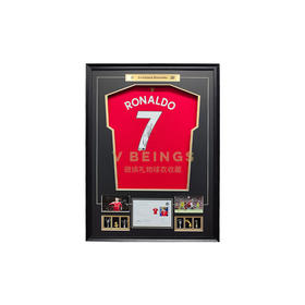 收藏系列 C罗 曼联队7号 21/22赛季 亲笔签名球衣