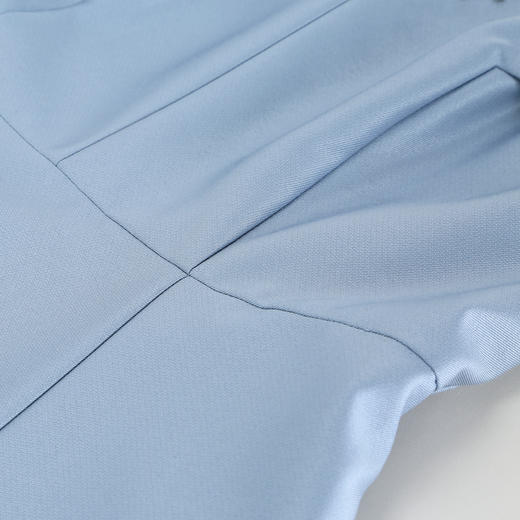 QF8A2斯尔丽25夏款新款落肩手工钉珍珠收腰放摆小宴会连衣裙 商品图8